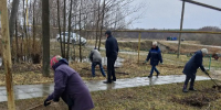Субботник в д. Сосновка - Ибресинский район